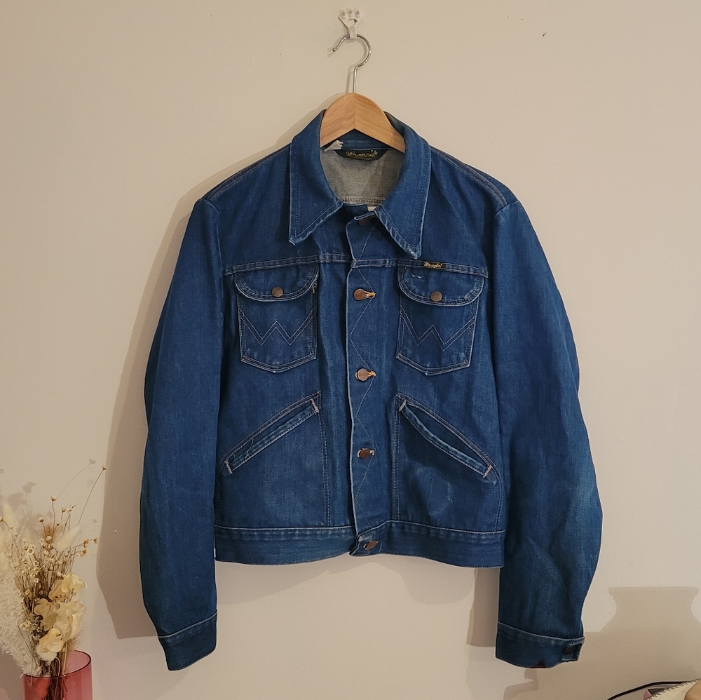 Vintage Wrangler denim jacket M/L